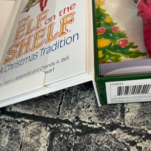 The Elf On The Shelf Boy Christmas Tradition Box Set With Book Brown Eyes N - Picture 6 of 10